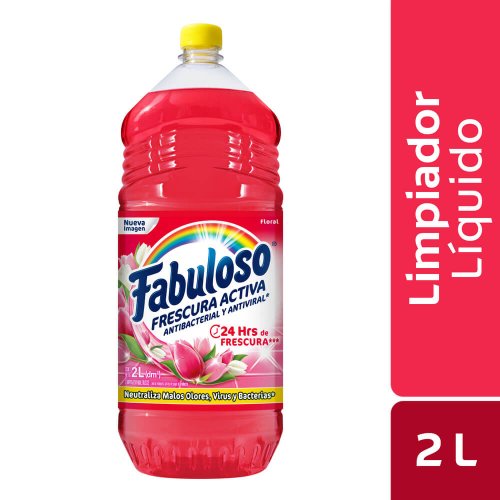 Limpia Pisos Fabuloso Antibacterial Floral 2L