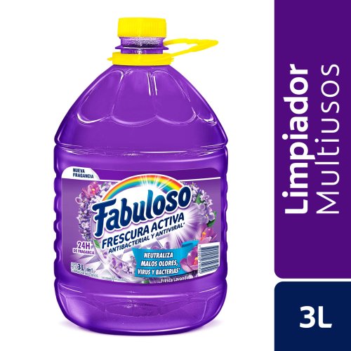 Limpia Pisos Fabuloso Antibacterial Lavanda 3L