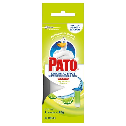 Pato Discos Activos Lima Fresca Citrica