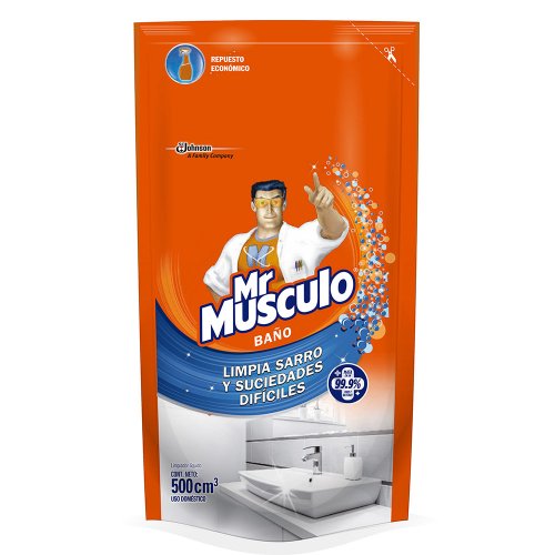 Mr Musculo Baño Repuesto 500 cm3