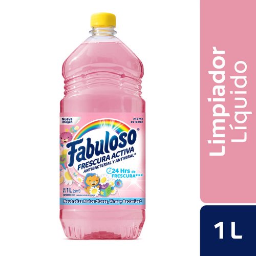 Limpia Pisos Fabuloso Antibacterial Bebé 1L