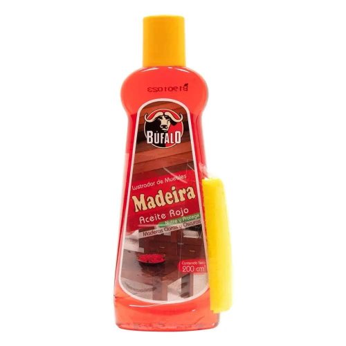 Lustramuebles Bufalo x 200 ml Aceite Rojo