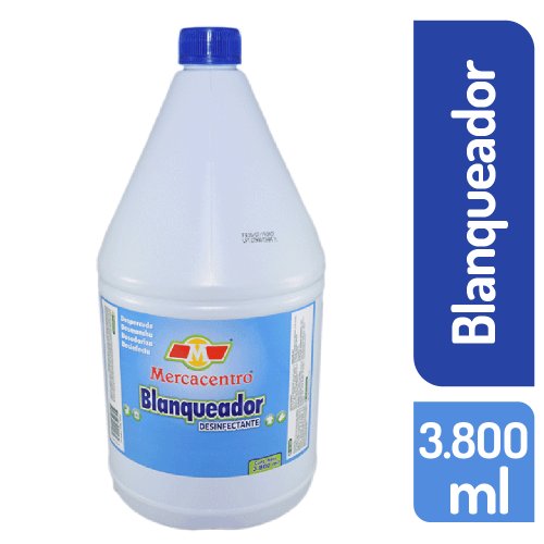 Blanqueador Mercacentro Regular 3800 ml