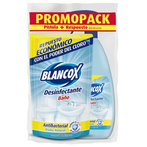 Blancox Baños Pistola 500 ml  + Repuesto 500 ml - Precio Especial