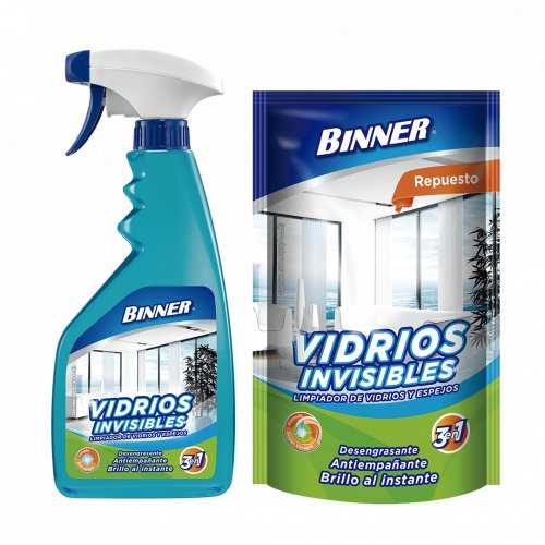 Binner Limpiavidrios 3 En 1 - 1000 ml