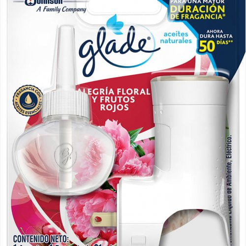 Ambientador Glade Aceite 21 ml Unidad Alegría Floral
