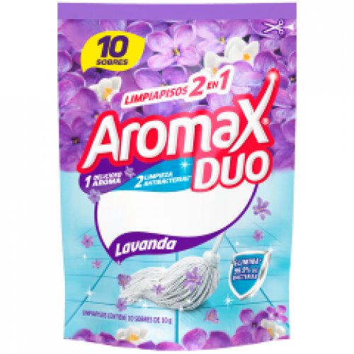 Limpiapisos Aromax Dúo Lavanda 10X10 g