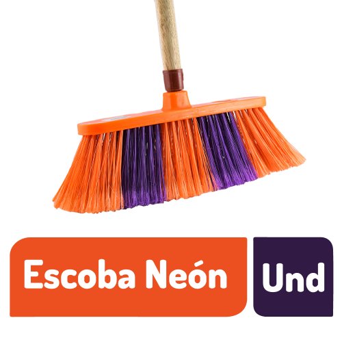 Escoba Mercacentro Neon