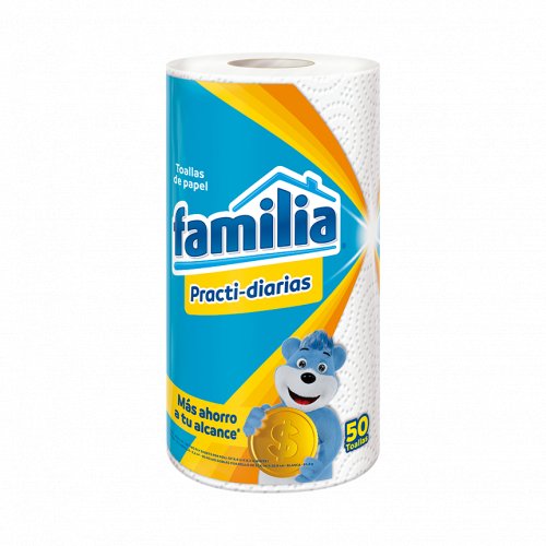 Toallas Familia Cocina Practi-Diarias x 50 Toallas
