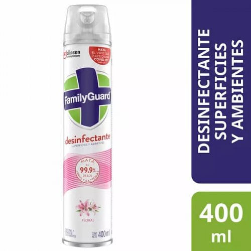 Desinfectante FamilyGuard x 400 ml Floral