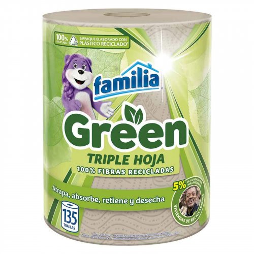 Toalla Familia Cocina Green 1 x 135 Hojas