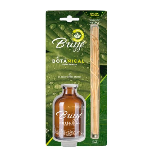 Ambientador Brizze Palitos De Rattan x 53 ml Botanical