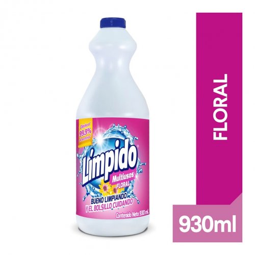 Limpido Floral Botella x 930 ml