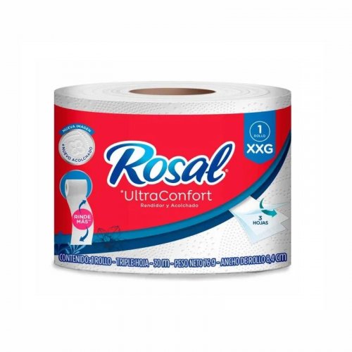 Papel Higiénico Rosal XXG rollo x 30 m