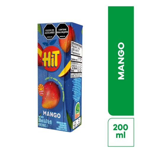 Refresco Hit Mango Uht 200 ml