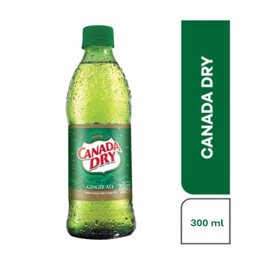 Gaseosa Ginger Canada Dry Botella 300 ml