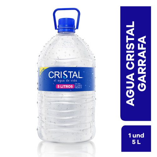 Agua Cristal Postobon x 5 L Garrafon