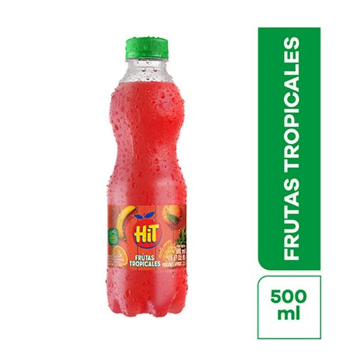Refresco Hit Pet Frutas Tropicales 500 ml