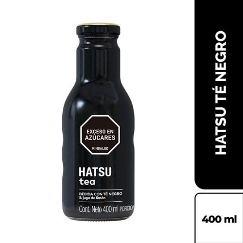 Te Hatsu Negro Limón 400 ml