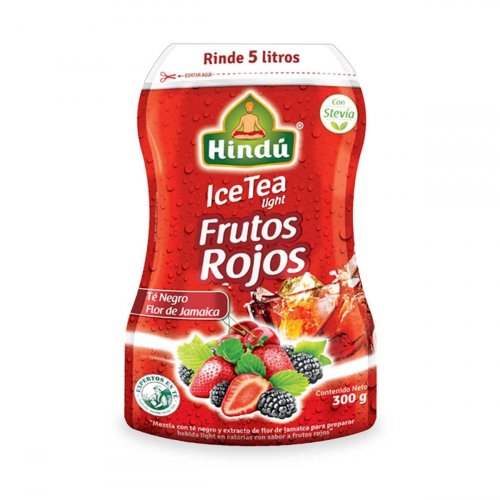 Te Hindu Icetea Light 300 g/Frutos Rojos