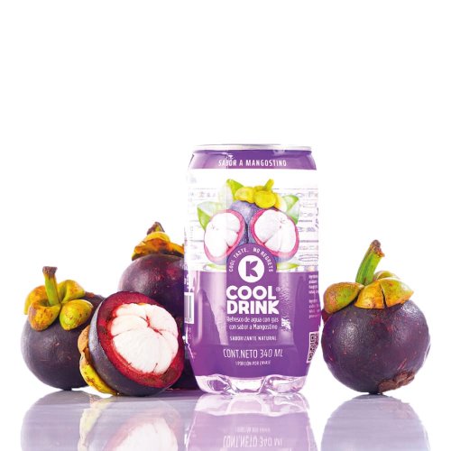 Agua Cool Drinks Saborizada x 340 ml Mangostino