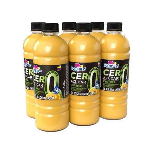 Refresco Tampico Cero 6 x 250 ml Pet