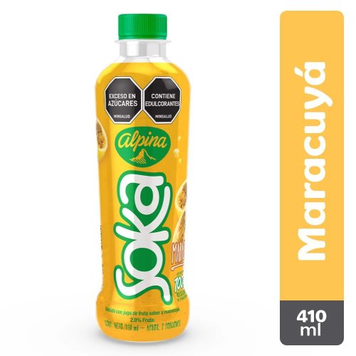 Refresco Soka Botella Maracuyá x 410 ml