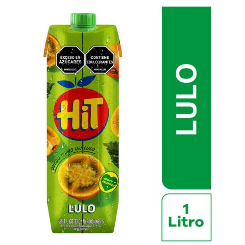 Refresco Hit Tetra Lulo x 1000 ml