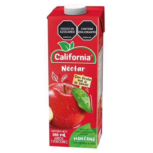 Néctar California Manzana Tetra x 900 ml