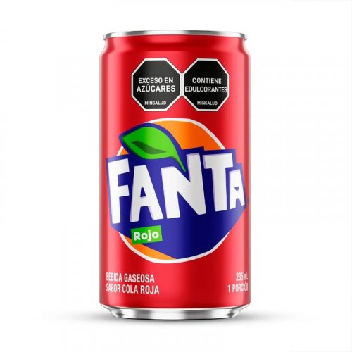 Gaseosa Fanta Rojo Lata x 269 ml
