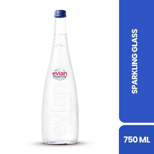 Agua Mineral Evian Sparkling x 750 ml