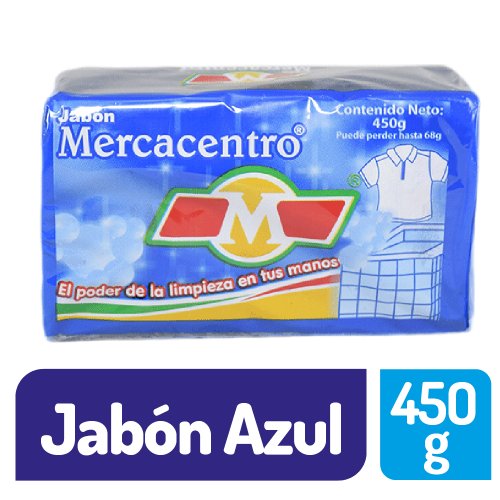 Jabón Azul Mercacentro 450 g