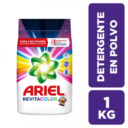 Detergente Ariel 1000 g Revitacolor