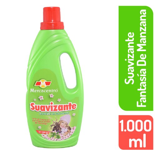 Suavizante De Ropa Mercacentro Fantasía De Manzana 1000 ml