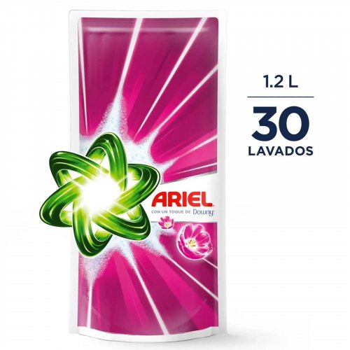 Detergente Ariel Líquido 1200 ml Suavizante Doypack