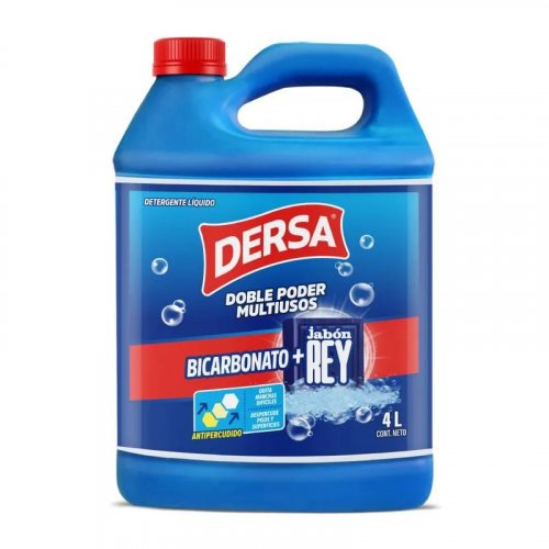 Detergentes Dersa Liquido Con Jabon Rey x 4000 ml