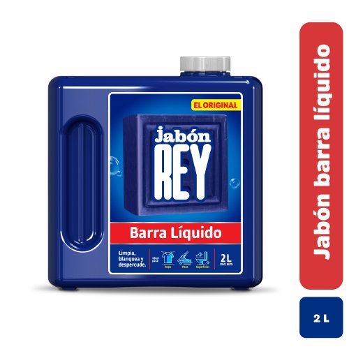 Jabón Rey Barra Líquido x 2000 ml