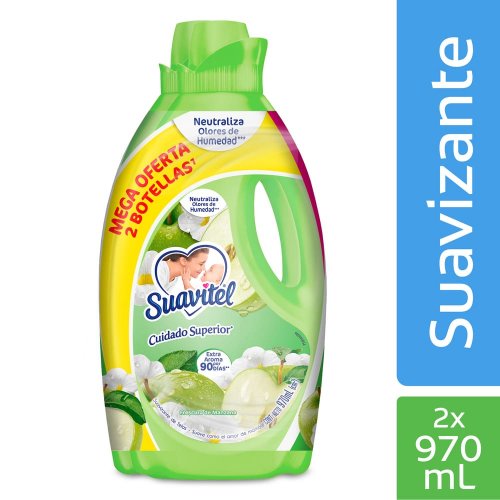 Suavitel Frescura Manzana 2 und x 970 ml c/u