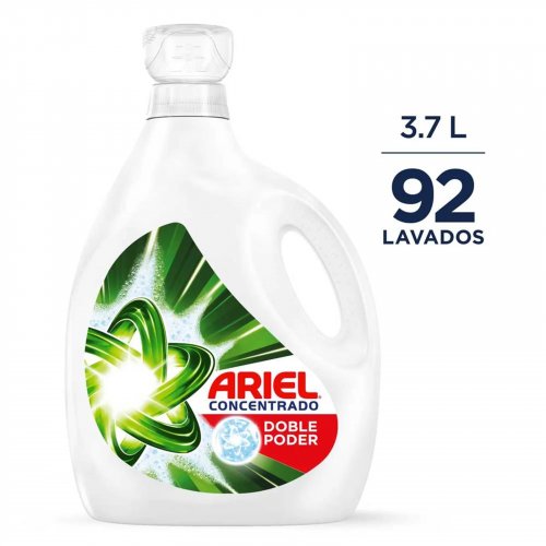 Detergente Ariel Liquido Doble Poder x 3700 ml