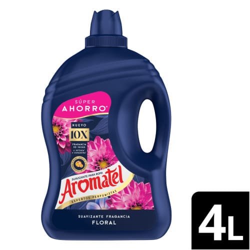 Suavizante Aromatel 10x Floral x 4000 ml