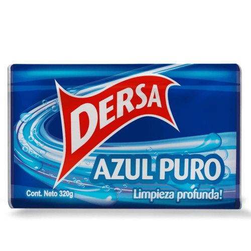 Jabón Dersa Azul Puro Bicarbonato Barra x 320 g