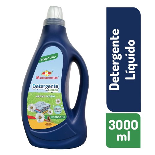 Detergente Líquido Mercacentro Aroma Floral x 3000 ml