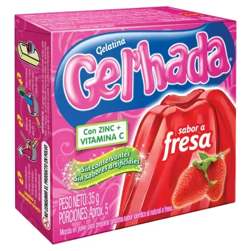 Gelatina GelHada Fresa x 35 g