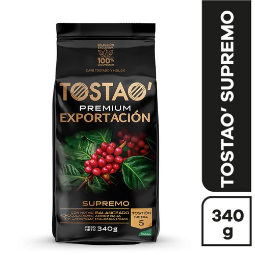 Café Tostao Molido Supremo x 340 g