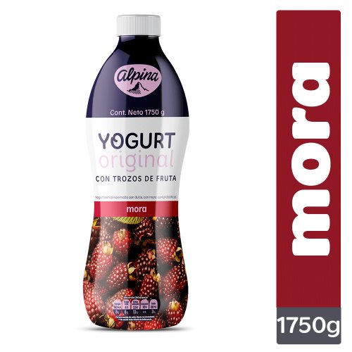 Yogurt Original Mora Botella 1750 g