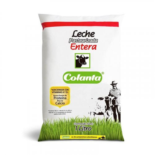 Leche Colanta Pasteurizada 1000 ml