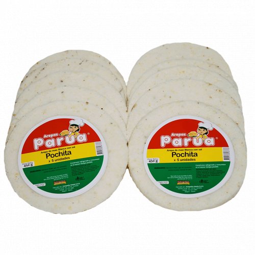 Arepa Pochitas Con Sal X 5und / 450 g
