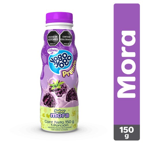 Yogo Yogo Premio Mora Botella 150 g