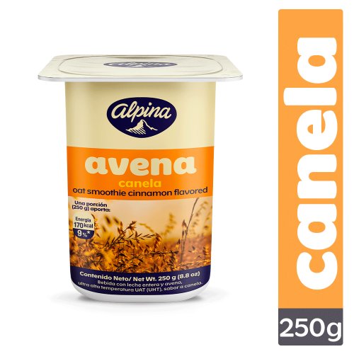 Avena Alpina 250 g Canela