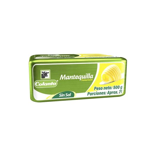 Mantequilla Colanta Sin Sal x 500 g